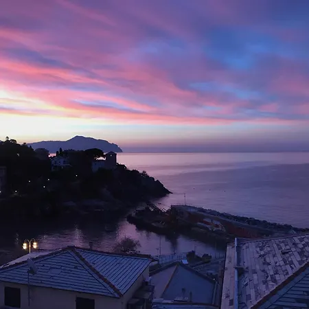 A Few Steps From The Port Of Nervi Genoa