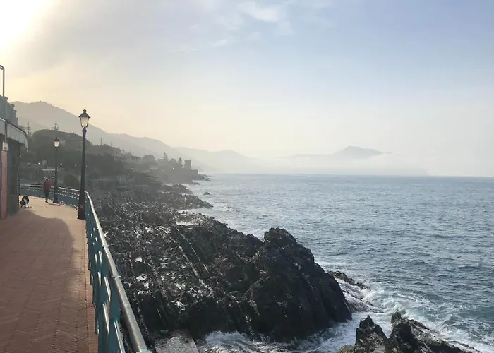 Nervi - 5 Minuti Dal Porticciolo E Passeggiata Anita Garibaldi - Vicino Fermata Dell'autobus E La Stazione Ferroviaria Apartmán Janov